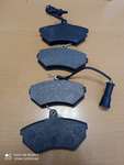 Колодки тормозные передние (с ушком) на Chery Tiggo, Fora, Amulet; Vortex Estina; Geely Otaka (A21-)